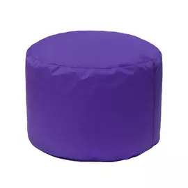 Пуфик круглый Dreambag фиолетовый ткань Оксфорд