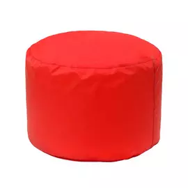 Пуфик круглый Dreambag красный ткань оксфорд