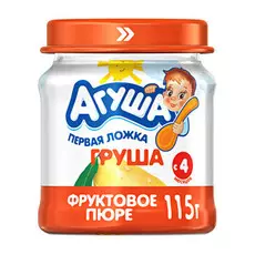 Пюре фруктовое Агуша Груша 115 г