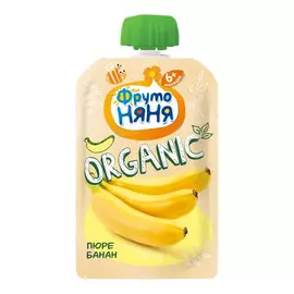 Пюре фруктовое ФрутоНяня Organic Банан 90 г