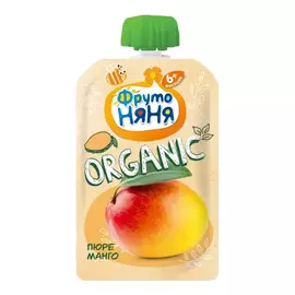 Пюре фруктовое ФрутоНяня Organic Манго 90 г