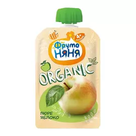 Пюре фруктовое ФрутоНяня Organic Яблоко 90 г