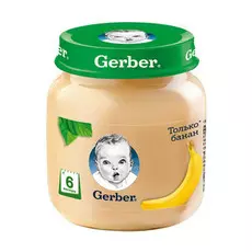 Пюре фруктовое Gerber Банан 130 г