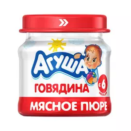 Пюре мясное Агуша Говядина 80 г