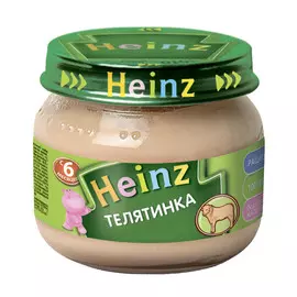 Пюре мясное Heinz Телятинка 80 г