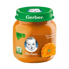 Пюре овощное Gerber Тыква 130 г