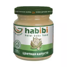 Пюре овощное Habibi цветная капуста 100 г