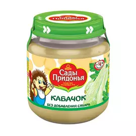Пюре овощное Сады Придонья Кабачок 120 г