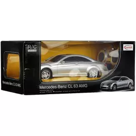 Радиоуправляемая модель Rastar Mercedes CL63 1:24 (серебристая) 27MHz