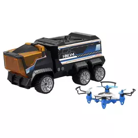 Радиоуправляемый набор Silverlit Грузовик + квадрокоптер Миссия Дронов