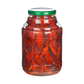 Раки РАКиКРАБ Волжские в рассоле 3 л