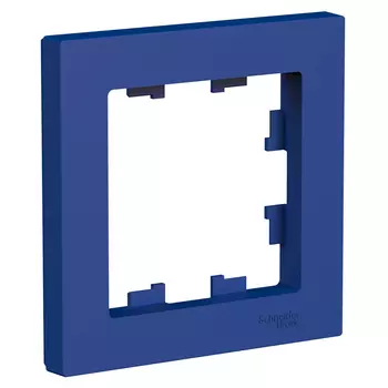 Рамка Schneider Electric Atladesign 1 пост аквамарин (ATN001101)