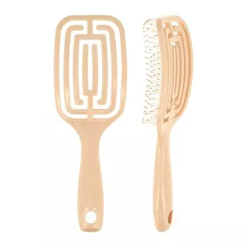 Расчёска для волос Lady Pink светло-бежевая