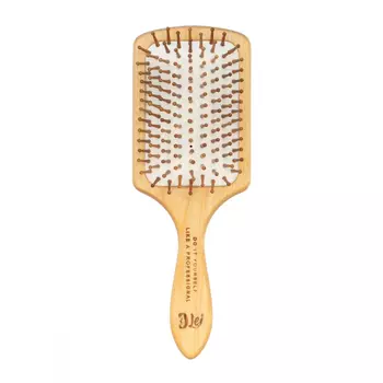 Расчёска массажная Lei 261 деревянная коричневая