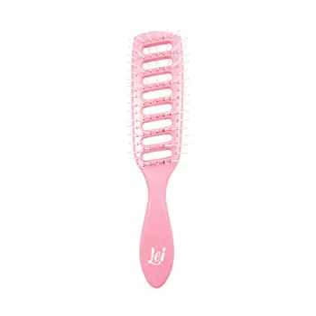 Расчёска вентиляционная LEI 110 розовая