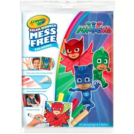 Раскраска Dream Makers Crayola Color Wonder Герои в масках с фломастерами