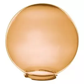 Рассеиватель садово-парковый шар Uniel ufp-r250b bronze