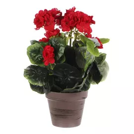 Растение искусственное Dpi герань в горшке 38см
