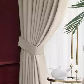 Комплект штор с подхватами Togas Маноло экрю 260х300 см