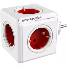 Разветвитель Allocacoc PowerCube Original красный 1100RD
