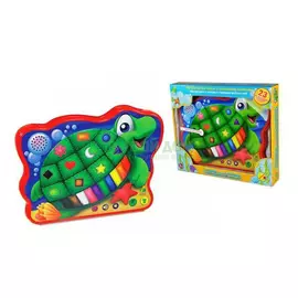 Развивающая игрушка Learning journey Черепашка веселая морская эл/мех звук