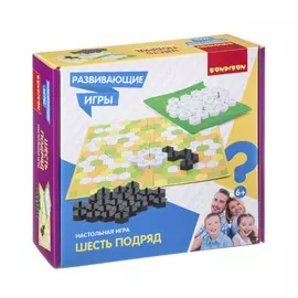Развивающая настольная игра Bondibon Шесть подряд
