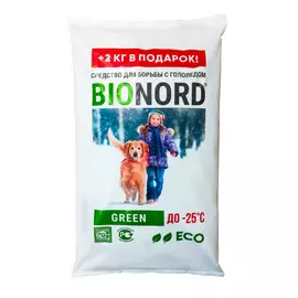 Реагент противогололедный BIONORD Грин 12 кг