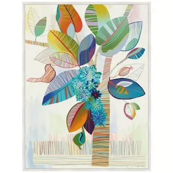 Репродукция картины Графис Арт "Флори 3" 50х65 см рама 20-001d