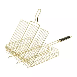 Решетка-гриль универсальная большая BOYSCOUT gold