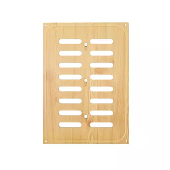 Решетка вентиляционная раздвижная Трибатрон Бук 170x240 мм