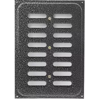 Решетка вентиляционная раздвижная Трибатрон Серебряный антик 170x240 мм