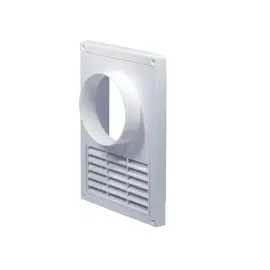 Решетка вентиляционная T-80. 16х23. Фланец. D=125 AWENTA