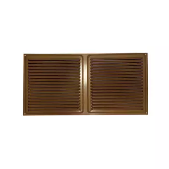 Решетка вентиляционная Трибатрон Бронзовый металлик 175x350 мм