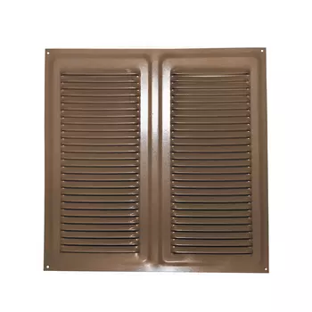 Решетка вентиляционная Трибатрон Бронзовый металлик 300x300 мм