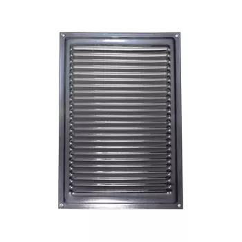 Решетка вентиляционная Трибатрон Полимер хром 160x230 мм