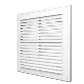 Решетка вентиляционная вытяжная Diciti 2525р 249х249мм белая