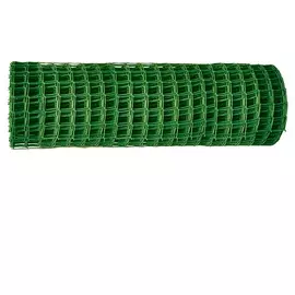 Решетка заборная в рулоне Ми 1х20 м, ячейка 15х15 мм