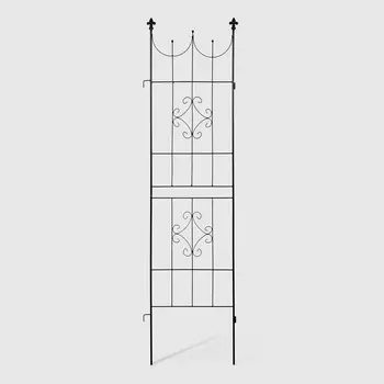 Решетка для сада Lvchen железо черный 50xh180cm