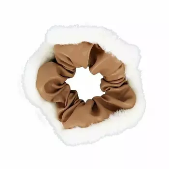 Резинка Lady Pink Leather бежевая