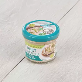 Риет Меридиан из тунца с луком и васаби ЭКО 100 г