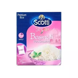Рис Riso Scotti Басмати в пакетиках 4х100 г