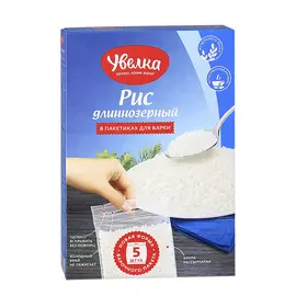 Рис Настоящая хозяйка длиннозерный 5х80 г