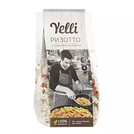 Ризотто Yelli с томатами и базиликом 250 г