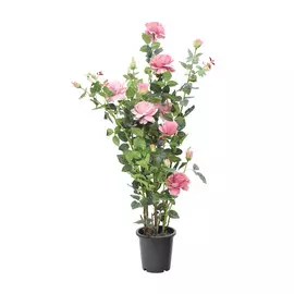 Роза в кашпо Tianjin бледно-розовая иск 137см