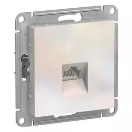 Розетка компьютерная Schneider Electric AtlasDesign RJ45 жемчуг