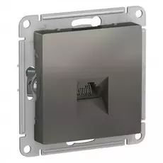 Розетка компьютерная Schneider Electric AtlasDesign RJ45 сталь