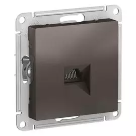 Розетка компьютерная Schneider Electric AtlasDesign RJ45 мокко