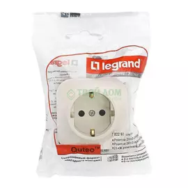 Розетка Legrand Quteo (782250)