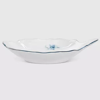 Розетка с ручкой Thun 1794 синие мелкие цветы