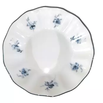 Розетка Thun 1794 без ручки синие мелкие цветы